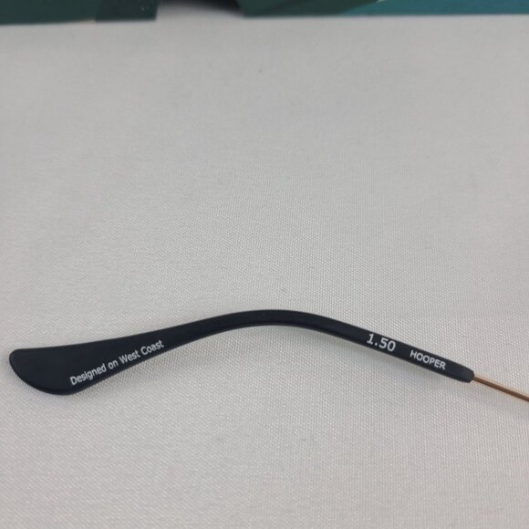Caddis Hooper 1.50 Readers Progressive Gold Aviator Glasses With Yellow HEVP Len